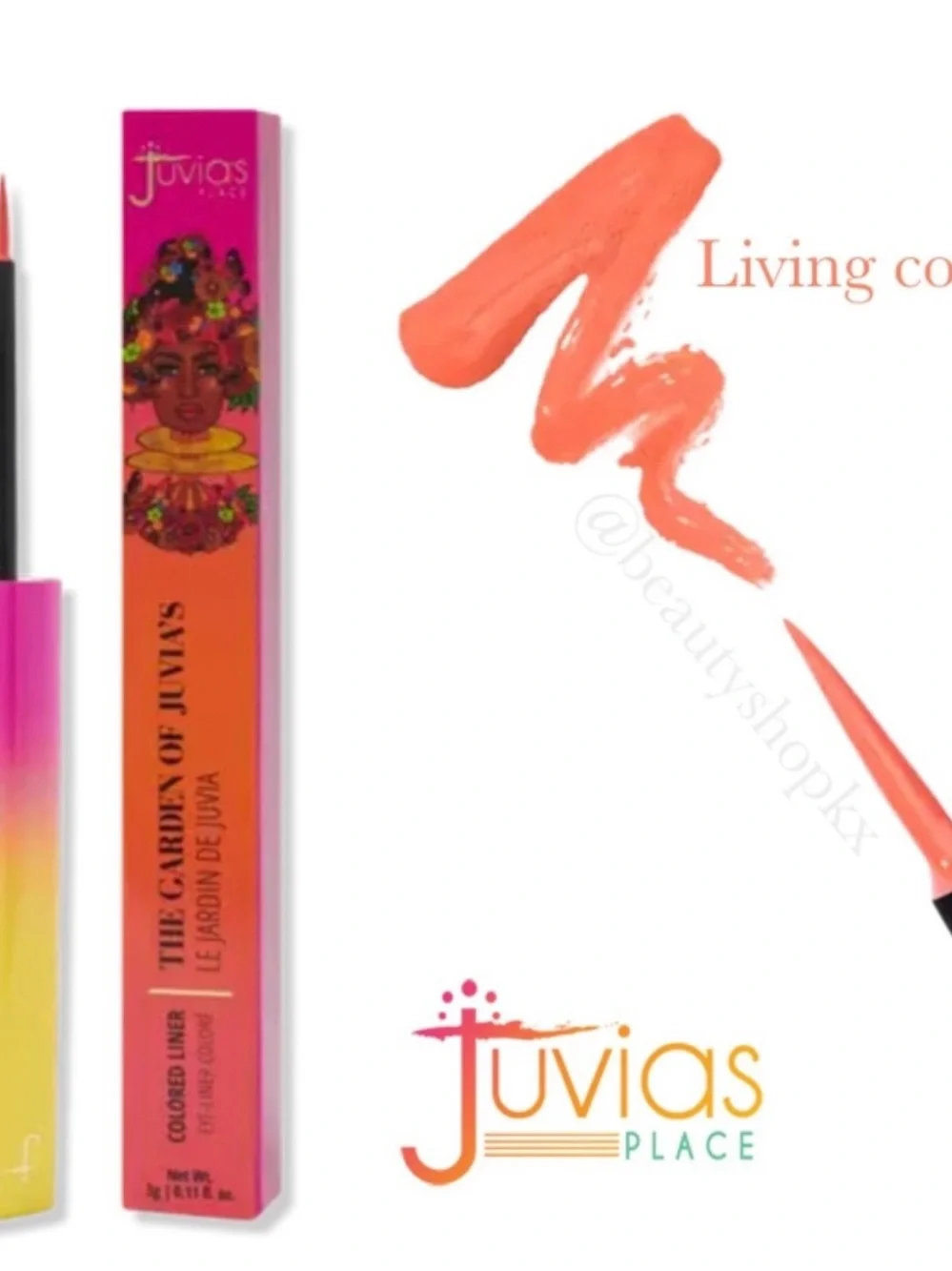 Juvias Place The Garden of Juvias living Coral NIB